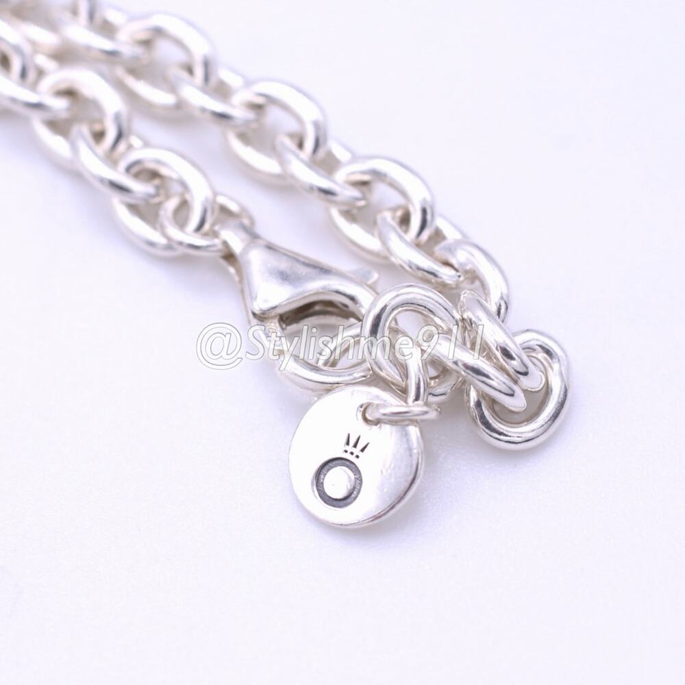 Authentic PANDORA Chunky Infinity Knot Necklace - Picture 6 of 7